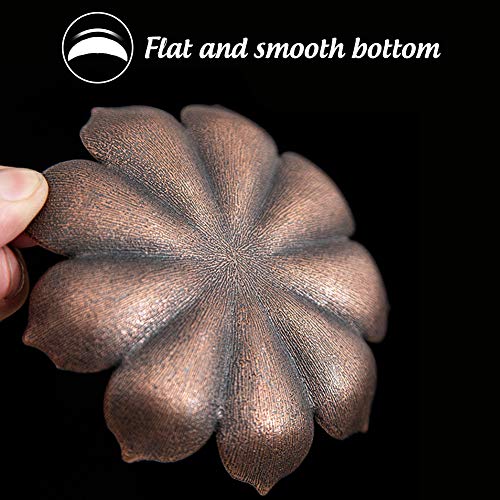 DomeStar Incense Sticks Holder, 3.5 Inch Incence Holder Brass Stick Incense Burner Insence Ash Catcher