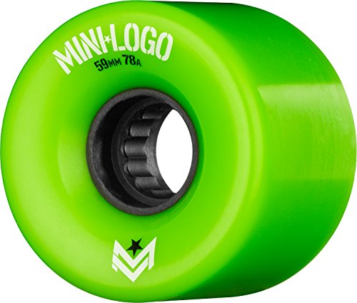 Mini-logo A.w.o.l. A-cut 59 X 78a Green Skateboard Wheels, 5