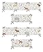 Sweet Jojo Designs Blue, Grey and White Woodland Animal Toile Collection Girl or Boy Crib Bumper