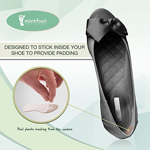 Mintfoot Leather Heel Grips 10 Pieces Shoe Liners for Women & Men