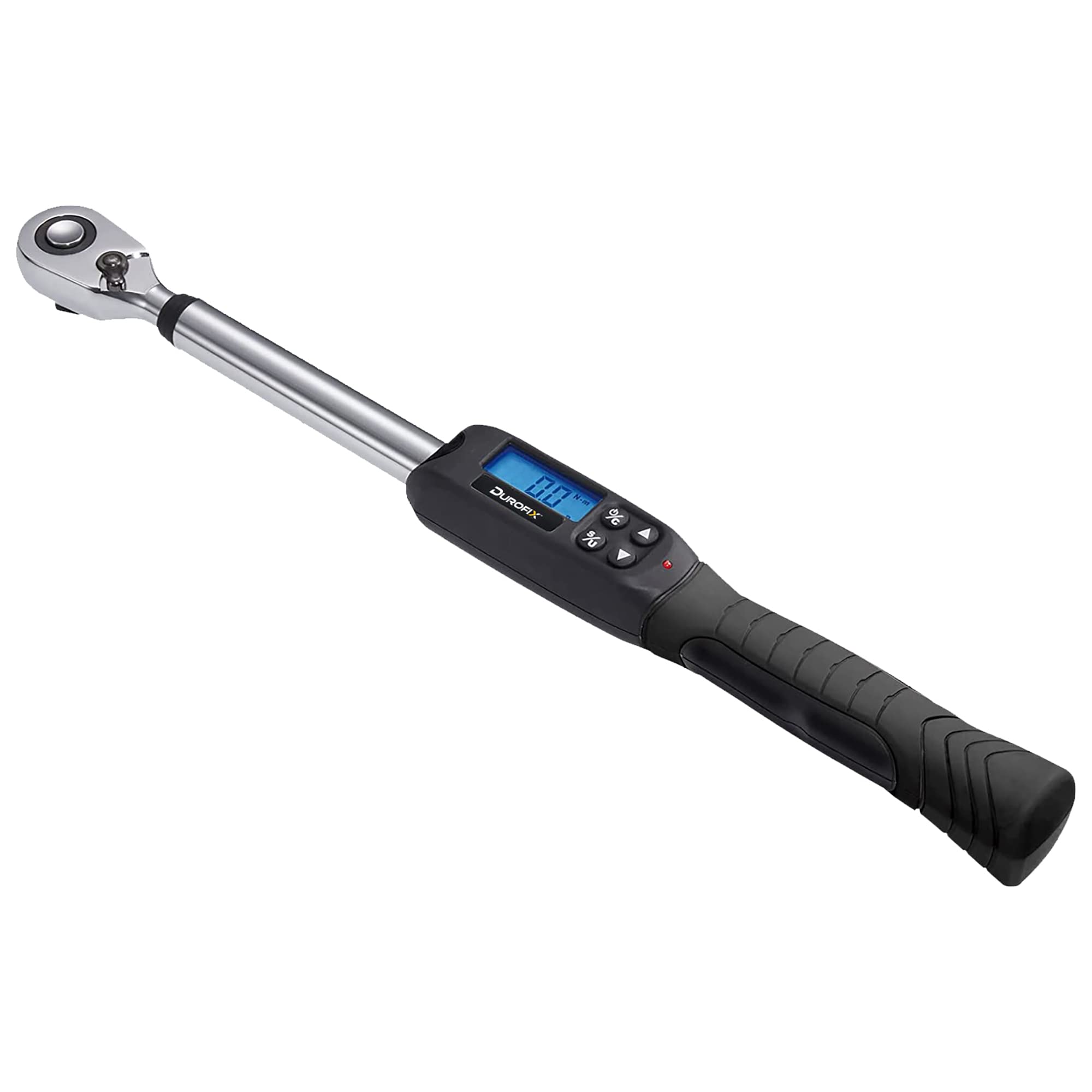 Durofix RM607-4 1/2" Digital Torque Wrench (20-200 Nm) with Buzzer, Vibration & Flash Notification | Includes Protective Case & ISO 6789 Standard Calibration Certificate