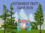 Retirement Party Guest Book: 8.25