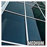 BDF NA35 Window Film Sun Control and Heat Rejection N35, Black (Medium) - 12in X 14ft