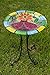 Alpine Glow in The Dark Glass Ladybug Birdbath, 18