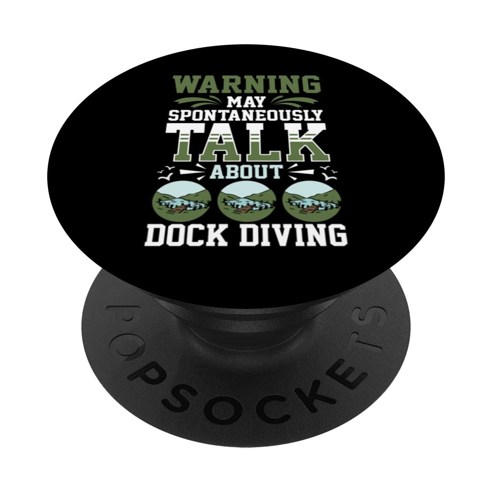 Dock Diving Dog Jumping Pool Board Training Lake PopSockets Swappable PopGrip