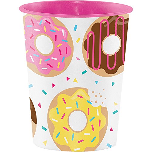 Creative Converting Donut Time Plastic Favor Cup