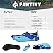 CIOR Men Women and Kids Water Shoes Barefoot Skin Shoes Anti-Slip For Beach Pool Surf Swim Exercise Sneaker,HT02Black0242.43