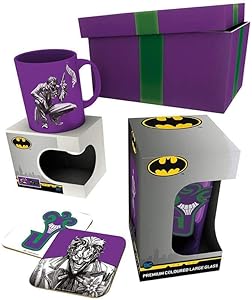 DC Comics The Joker Drinkware Gift Box