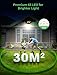 LITOM Solar Lights Outdoor with Remote Control, 3 Lighting Modes, 270°Wide Angle, IP67 Waterproof, Easy-to-Install Security Lights for Front Door, Yard, Garage, Deck, Fence-2 Pack