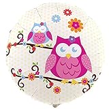 Owl Blossom Party Supplies - Foil Balloon