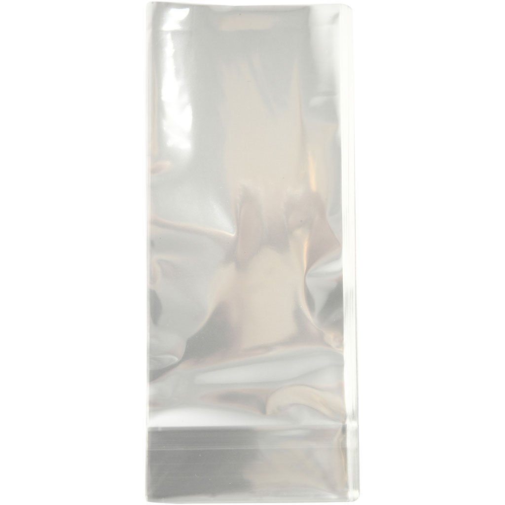 Cellophane Bag, size 6,5x4,5 cm, H: 16 cm, 200pcs, transparent, 17x8x16 cm - Image 3