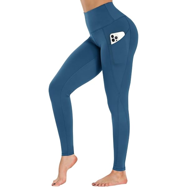 Kit 3 Leggings Com Bolsos Para Mulheres - Cintura Alta E Controle De Barriga | Syrinx