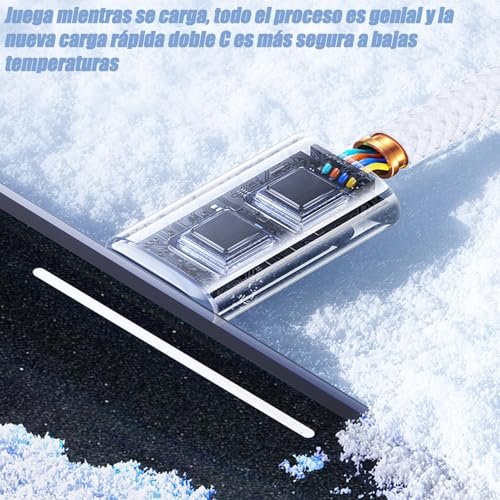 Rantuia Cargador Tipo C, Cargador 30W Carga Rápida con 1M Trenzado Cable C Carga Rápida, Compatible con iPhone 17 16 15 Plus Pro MAX,Galaxy S25 Ultra/S25+/S25/S24 Ultra/S24+/S24/S23 Ultra/S23+/S23.