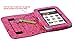 i-UniK Leapfrog Epic & Leapfrog Epic Academy Edition Case Custom Folio Kickstand Hand Strap Tablet case for Leapfrog Epic Tablet Bonus Stylus (Cute Pink)