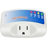 Refrigerator Surge Protector, Malictele Single Outlet Voltage Protector Home Appliances 120V 10A Voltage Brownouts Plug Outlet for Fridge TV Air Conditioners Surge Protector -1 Pack