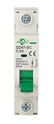 ZGLEDUN DC Miniature Circuit Breaker, 1 Pole 20