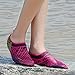 CIOR Women Men's Quick-Dry Water Sports Aqua Swimming Shoes Socks with Holey Ventilation KPU Outsole,SYY13,pink,L
