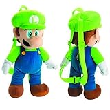 Super Mario Bros. Luigi 16 inch Plush Backpack