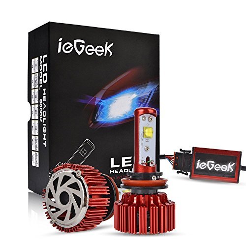 Iegeek car led headlight bulbs all-in-one conversion kit - h11 - …
