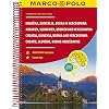 MARCO POLO Reiseatlas Kroatien, Slowenien, Bosnien und Herzegowina 1:300 000: mit Europa 1:4 500 000: Wegenatlas 1:300 000 Spiral-bound – 12 december 2018