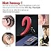 YOERM Wireless Headphones Bluetooth Earbuds, No Ear Plug Design Ear-Hook, with Mic for All Cell Phone Talk (Single Ear)