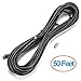 ViewTV Coaxial Cable (50 Feet) with Coaxial Coupler - Extend Your Digital TV Antenna Cable