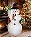 PARAYOYO 7 Ft Inflatable Christmas Snowman Decorations for Indoors Outdoors Home Yard Lawn Garden Decor