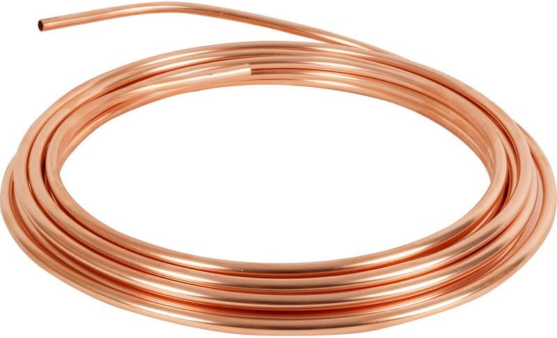 PROFAL Copper Coil Tube Pipe 6mm-10mm Microbore 8mm 10000mm Soft