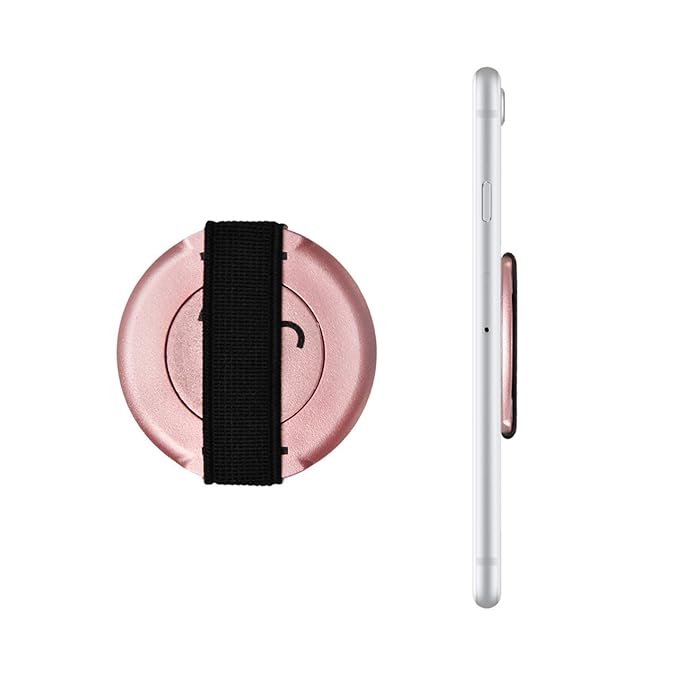 Loopgrip 360 Fingerhalterung Rosegold | Handyhalter Hand | Handy Halter Finger | Smartphone Halterung | Smartphone Fingerhalt