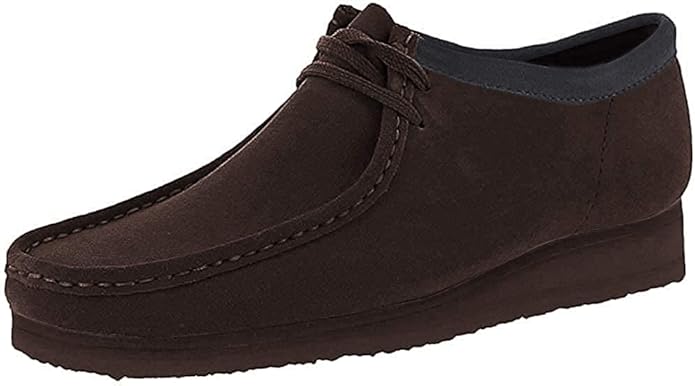clarks suede wallabee boots