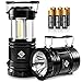 Etekcity LED Camping Lantern for Emergency Light Hurricane Supplies, Lanterns for Survival Kits Power Outages , Battery Powered Operated Lanterns Lamp, Camping Gear Accessories , 2 Pack