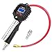 GOOLOO Digital Tire Pressure Gauge, 255 PSI Tire Inflator, Air Chuck and Compressor Accessories Heavy Duty with 360 Degree Rotatable Rubber Hose, Quick Connect Plug for 0.1 Display Resolution, Black