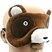 Gent House Funny Cartoon Face Silly Looking Soft Velvet Eye Sleep Mask Sleeping Eye Blinder Shade Cover­