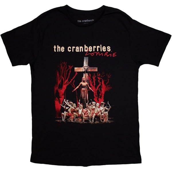T-shirt Officiel The Cranberries Zombie Dolores - Licence Rock Off