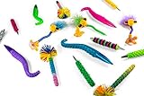5 Sensory Fidget Textured Unique Pens, Fidget Toys for Children and Adults, Fidgets for Adhd, Autism, Anxiety, Fidget Toys for Sensory Kids, Keeps Fingers Busy and Minds Focused