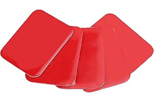 GOWENIC Dashcam Mount Adhesive Pads, Square Double Sided Stickers with Heat Proof Up to 300F for Windshield Dashboard Camera 
