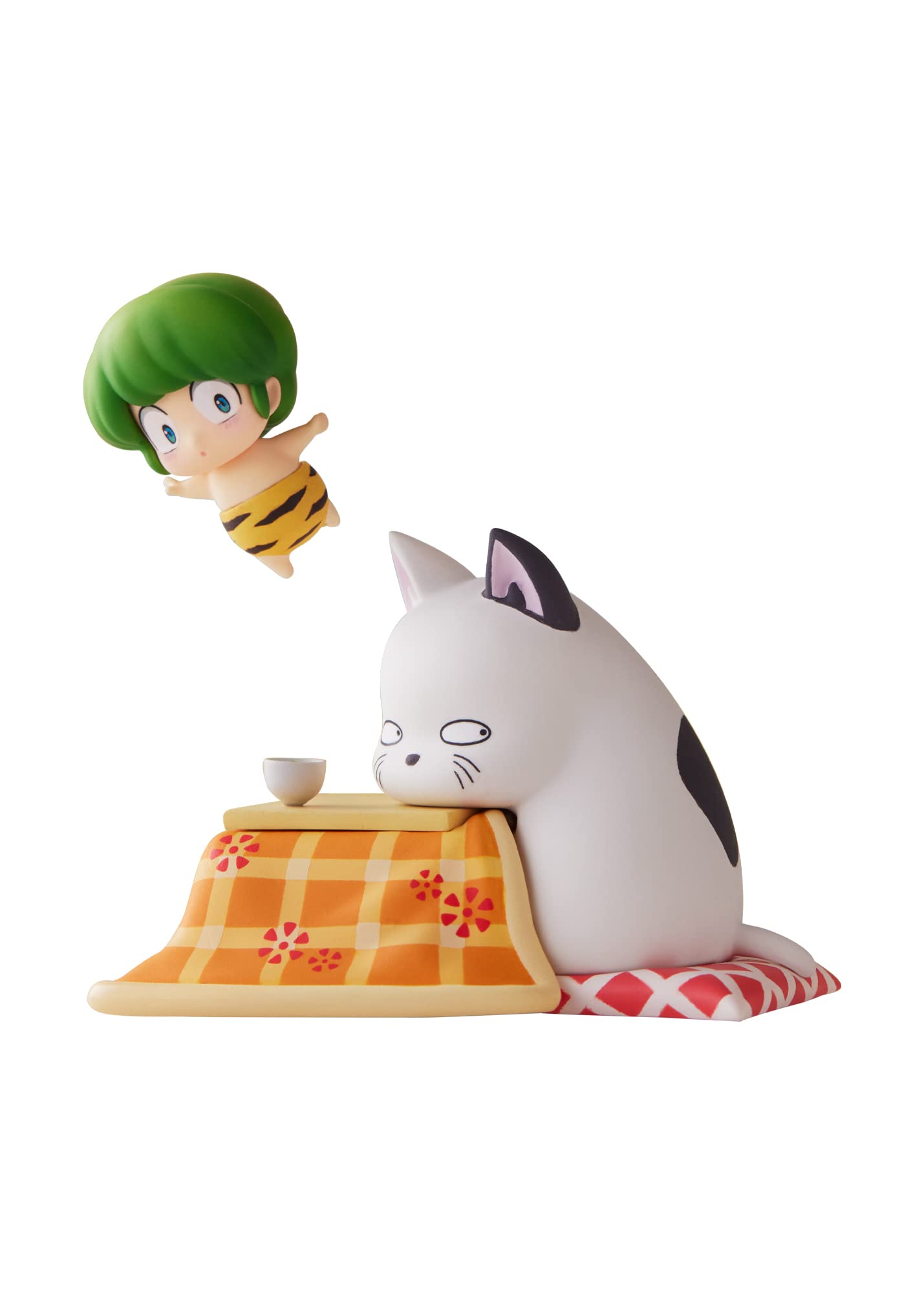 Plum Urusei Yatsura Ten & Kotatsuneko Figurine 7 cm