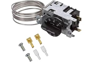 GALEPICK Upgraded 988284 800382 Refrigerator Temperature Control Kit, 077B6856 Refrigerator Thermostat Controller, Suitable for TBB, TCM, TDD, TGU, TGW, TMC, TPP, TRCB, TUC, TWT, GDM, GEM Series