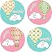 Little LillyBug Designs - Monthly Baby Stickers - Hot Air Balloons