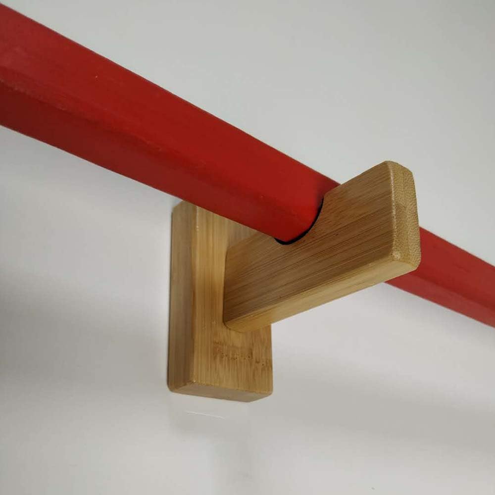 BiJun Hockey Stick Display Wall Mount, Ice Hockey Stick Horizontal Hanger Rack, w/Felt Liner Holder Stand for Any Home Or Office Wall : Sports & Outdoors
