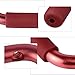 AUTOSAVER88 Front Rear Grab Handle Bar Kit Compatible for 2007-2018 Jeep Wrangler JK Unlimited 4 Doors Solid Steel Grab Bar - Red
