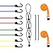SIMALA Premium 16 Piece Bungee Cord, Ball Bungee Canopy Ties & Cambuckle Lashing Tie Down Straps Set In Jar