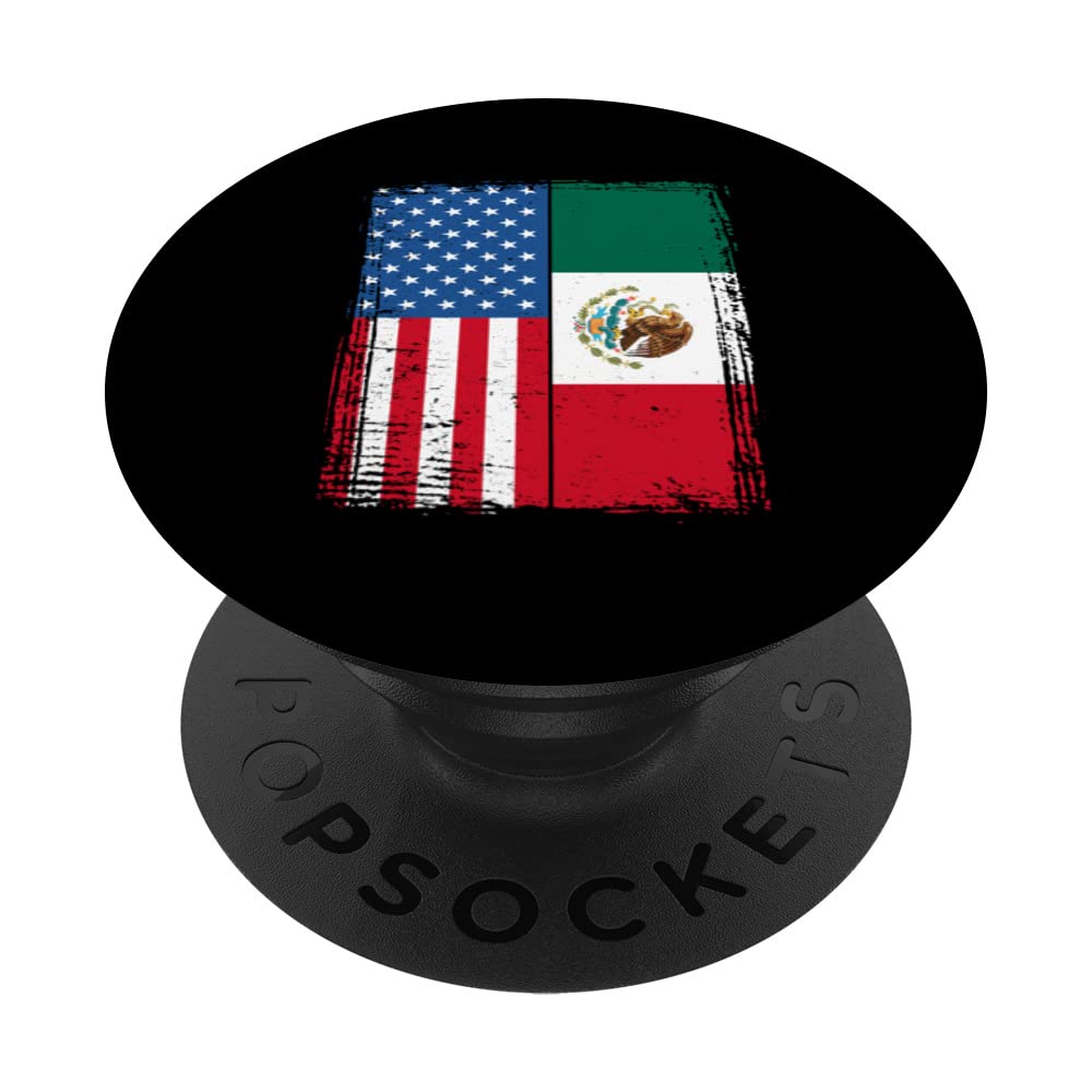 USA Flag Mexican Roots Mexico Mexican PopSockets Swappable PopGrip