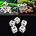 Amrka Aquarium Ceramic Small Shrimp Fish Shelter Ornament for Fish Tank (5pcs)