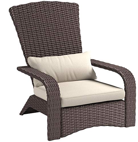 Patio Sense Deluxe Coconino Wicker Chair Buy Online See Prices