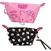 Kerr's Choice Cosmetic Bag Makeup Bag Kitty Cat Toiletry Bag Makeup Pouch Kitty Gift