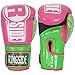 Ringside Apex Flash Sparring Gloves, IMF-Tech Boxing Gloves with Secure Wrist Support, Synthetic Boxing Gloves for Men and Women, White and Black, 14 Oz