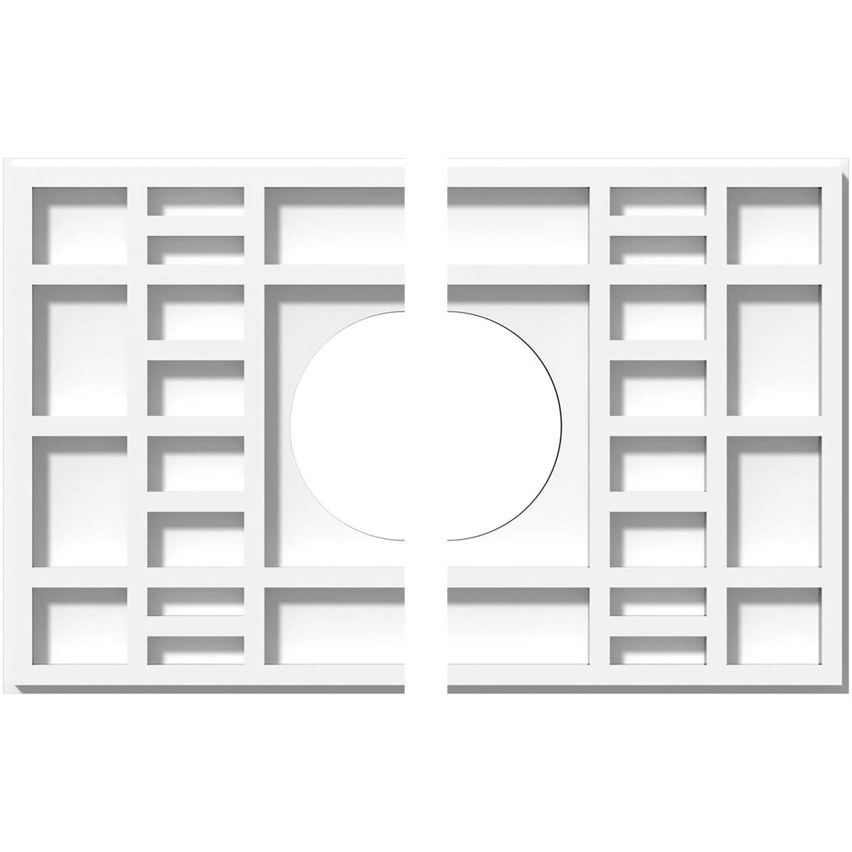 Ekena Millwork Cmp14x9bx2 04000 4 In Id X 4 75 In Rectangle