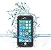 CellEver Waterproof Case for iPhone 6 / 6s, Shockproof IP68 Certified SandProof Snowproof Full Body Protective Cover - (Black)