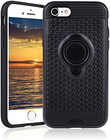 iPhone 8 Case, iPhone 7 Holder Case Magnetic iPhone 8 Car Holder Case YouVogue Rugged Armor Case with Ring Hold Car Mount Case for iPhone 8/iPhone 7 4.7 inch